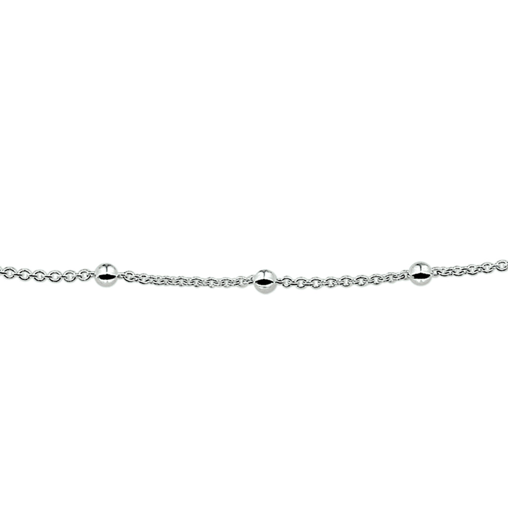 Collier anker en bolletjes