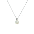 Collier parel en zirkonia 42 + 3 cm