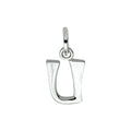 Bedel - zilver letter u