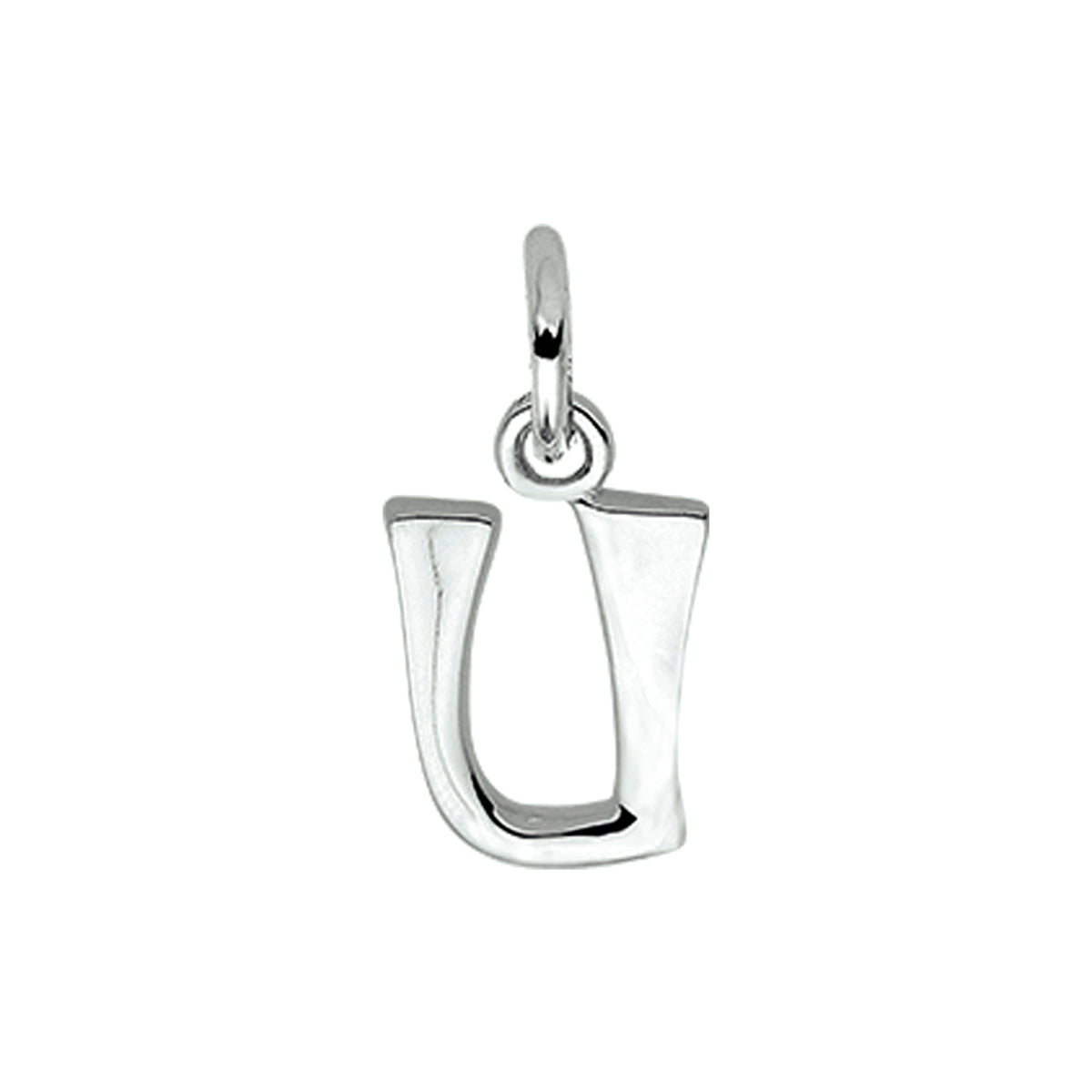 Bedel - zilver letter u
