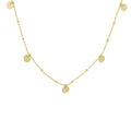 Collier rondjes 41 + 3 cm