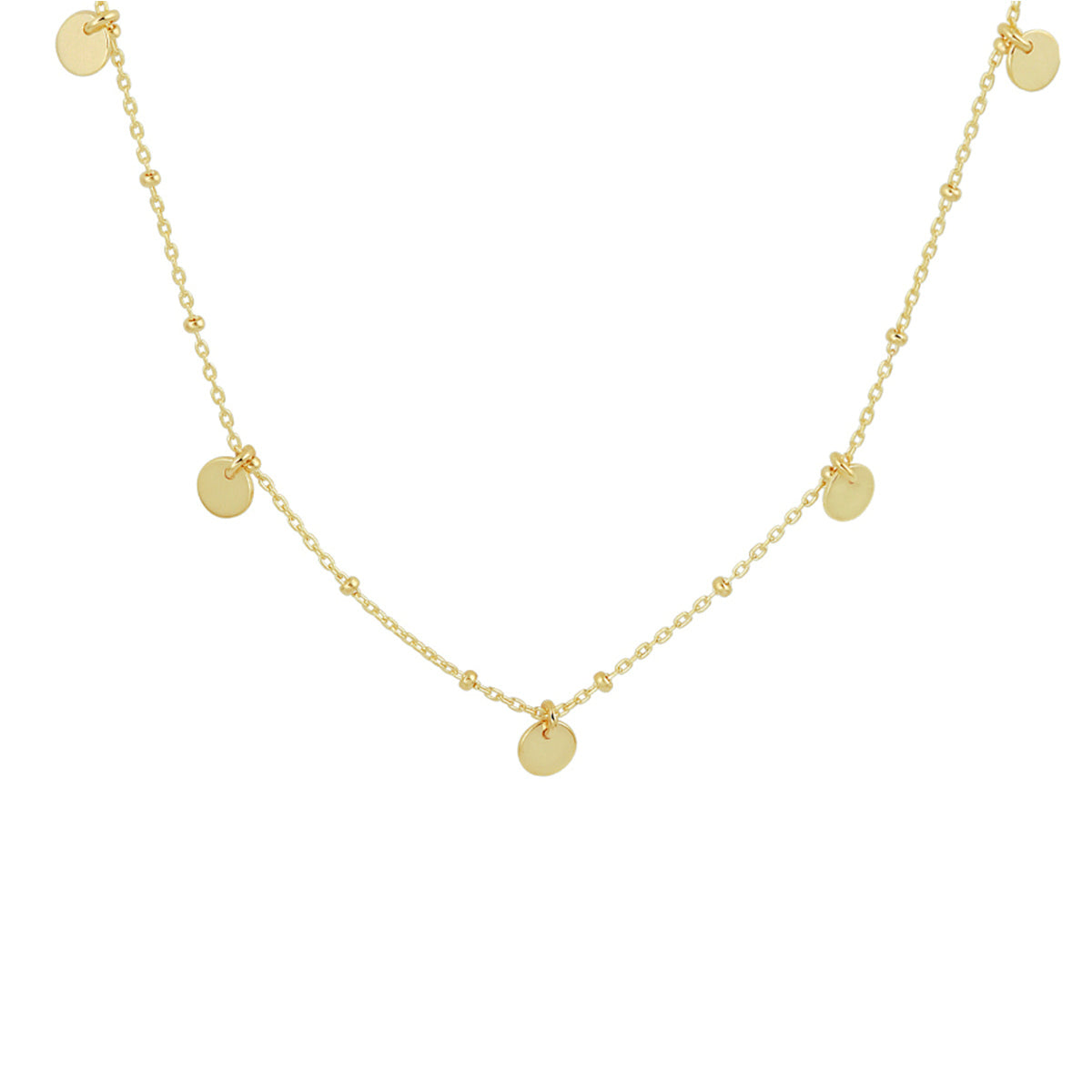 Collier rondjes 41 + 3 cm