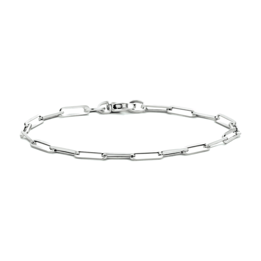 ARMBAND PAPERCLIP VIERKANTE BUIS  DAMES
