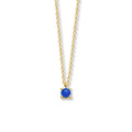 Collier met geboortesteen 40 - 42 - 44 cm