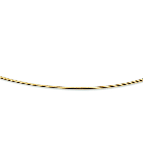 Collier omega rond 1.1 mm