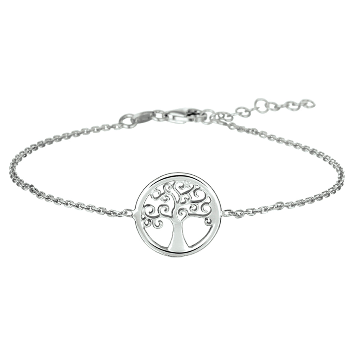 Armband levensboom 1.5 mm 17 + 3 cm