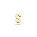 letter S enkele oorknop