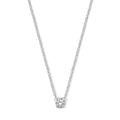 Collier zirkonia 41 + 4 cm