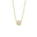Collier zirkonia 40 - 42 - 44 cm halo