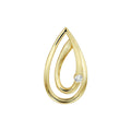 Hanger diamant 0.040ct h si
