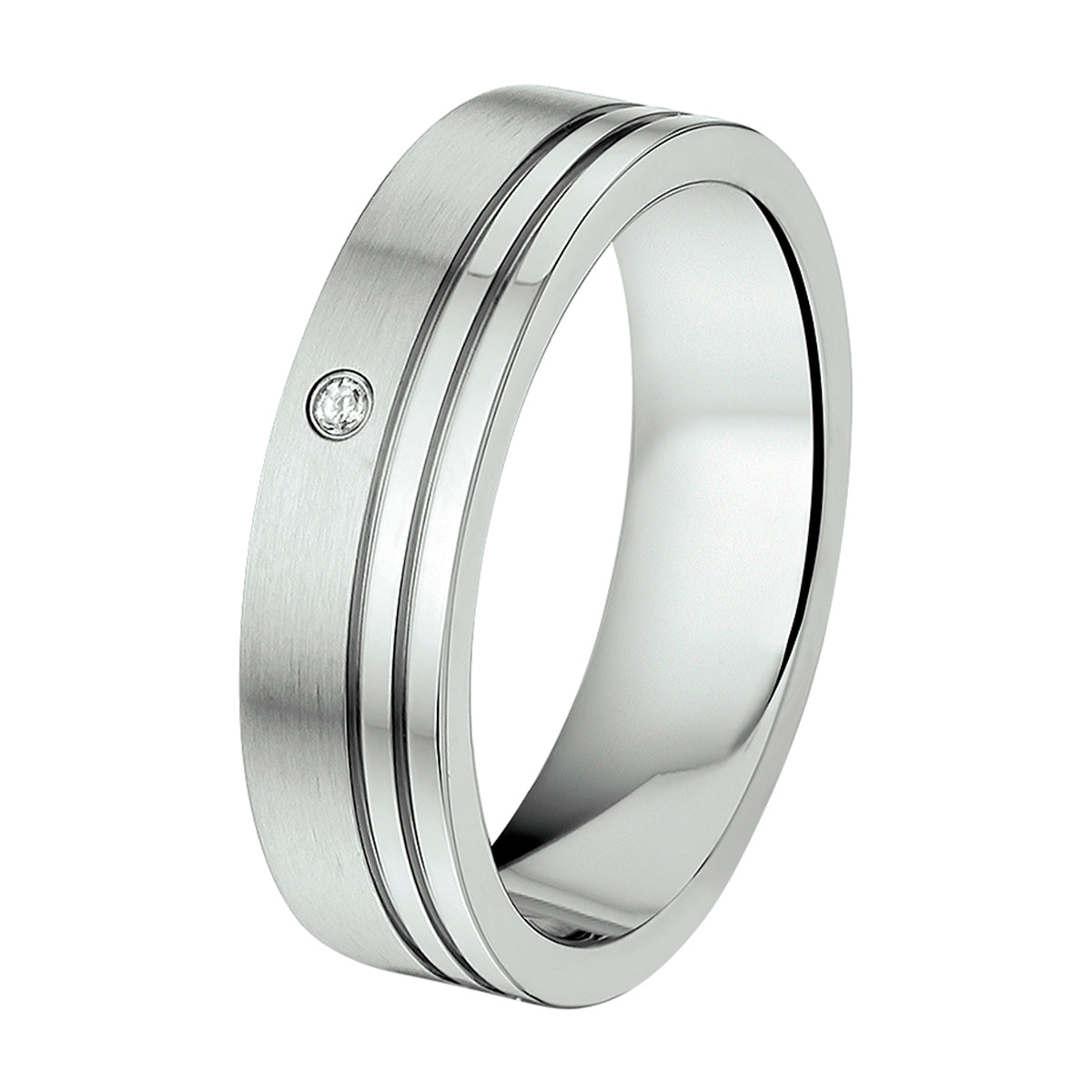 Ring a502 - 5.5 mm - met cz