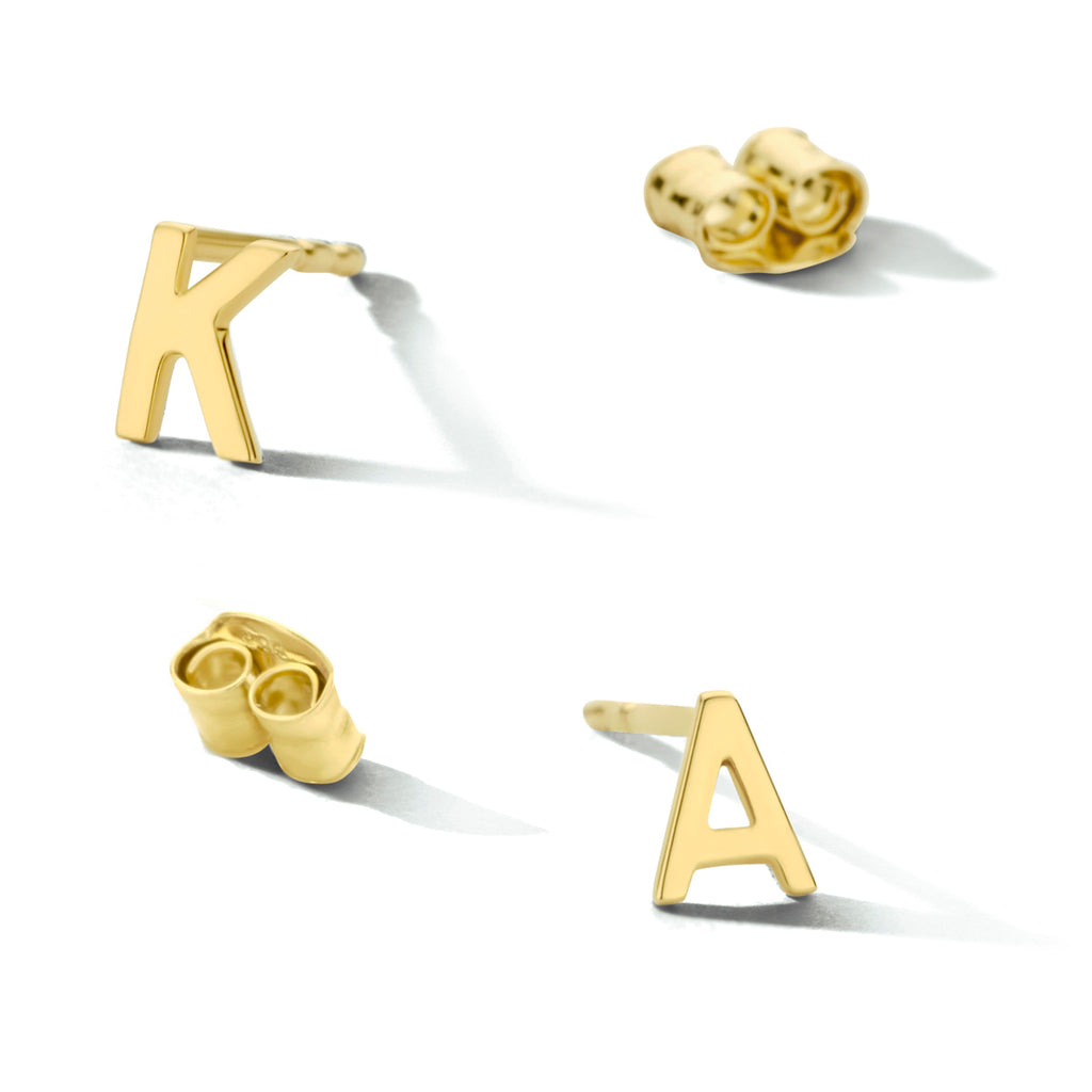 Oorknop letter
