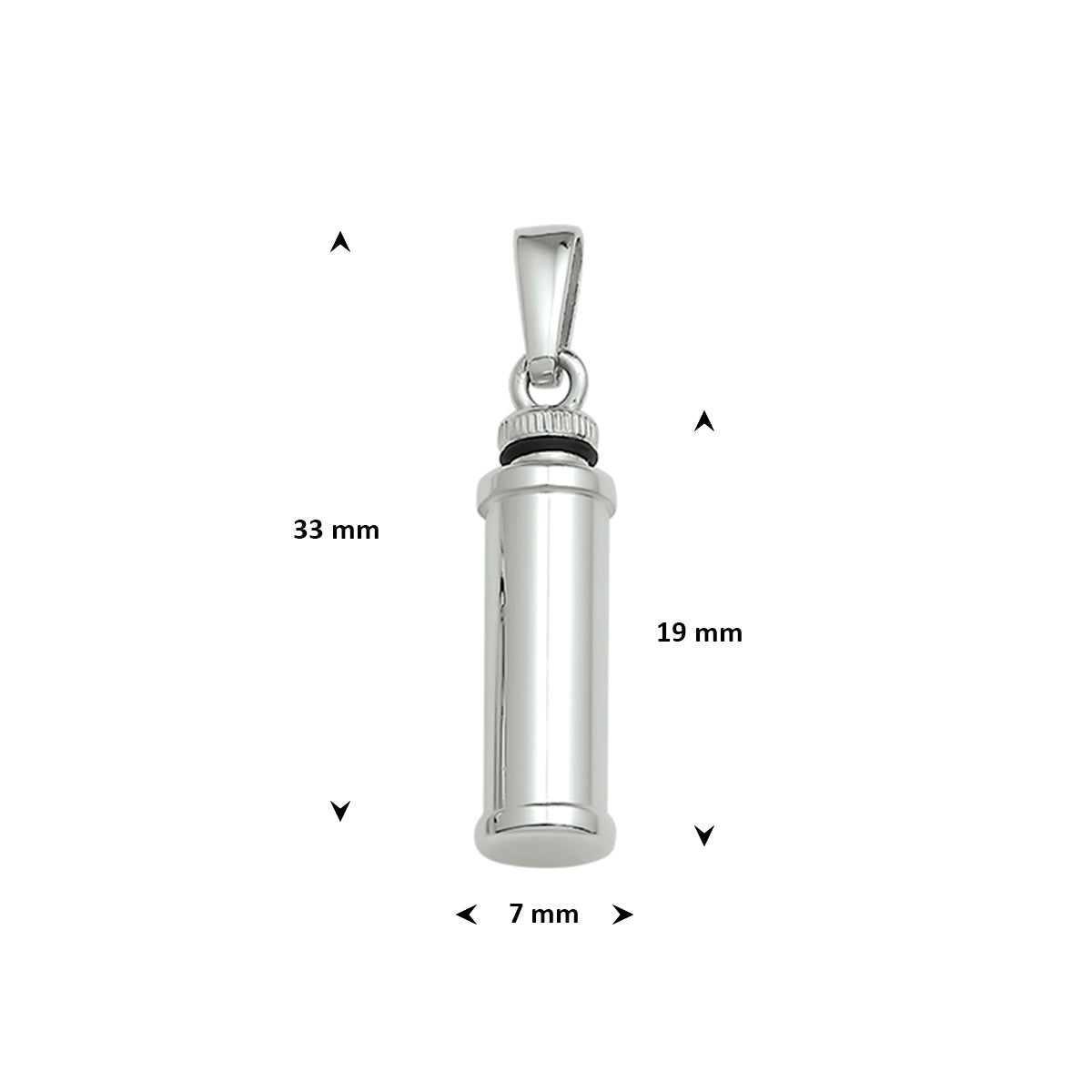 Hanger - zilver ashanger