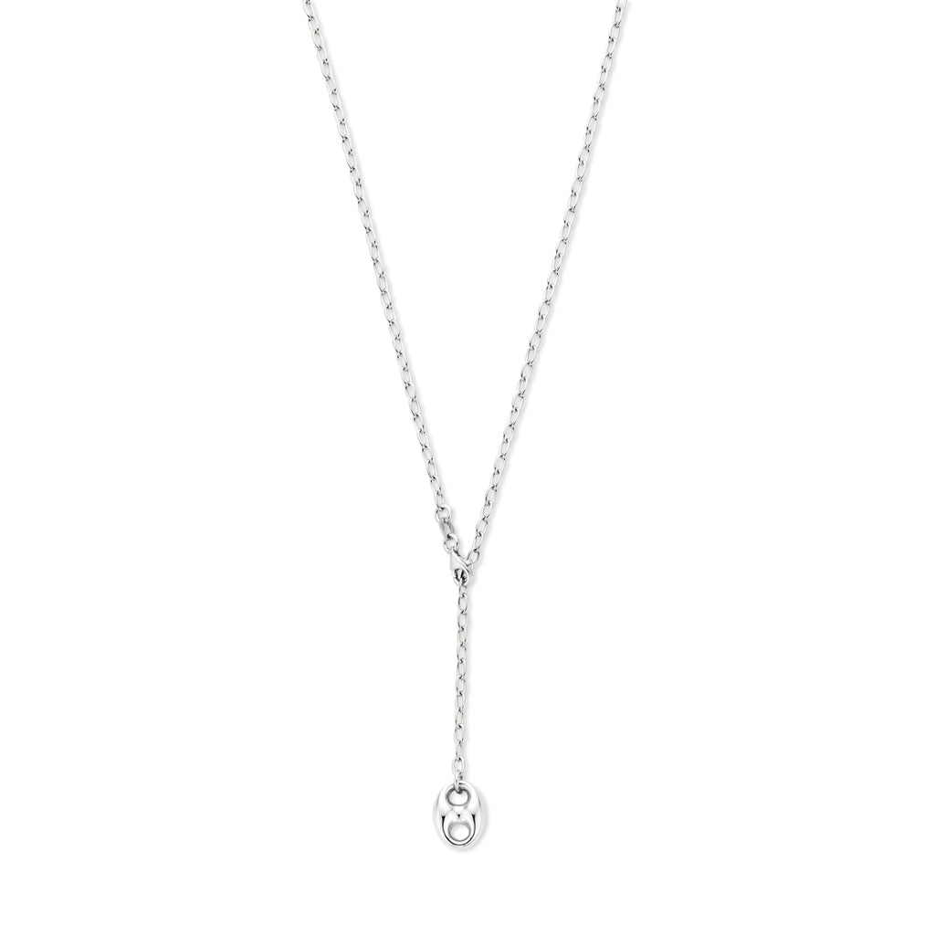Y-collier koffieboon 50 cm