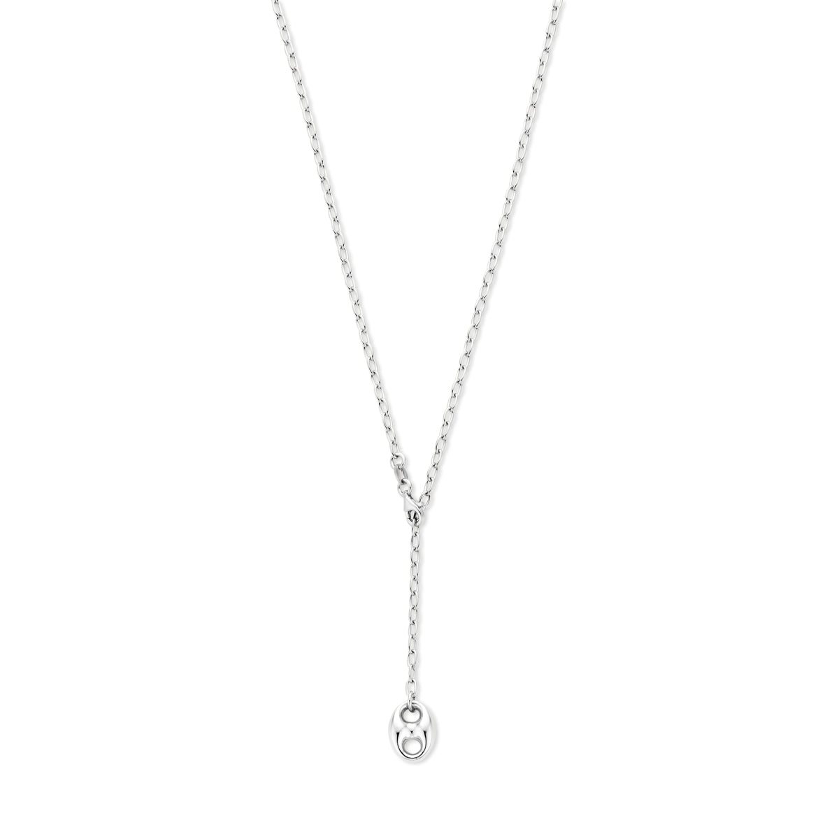 Y-collier koffieboon 50 cm