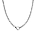 Collier gourmette 5.8 mm 45 cm met groot springslot