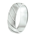 Ring a105 - 6 mm - zonder cz