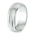 Ring a204 - 6 mm - met cz