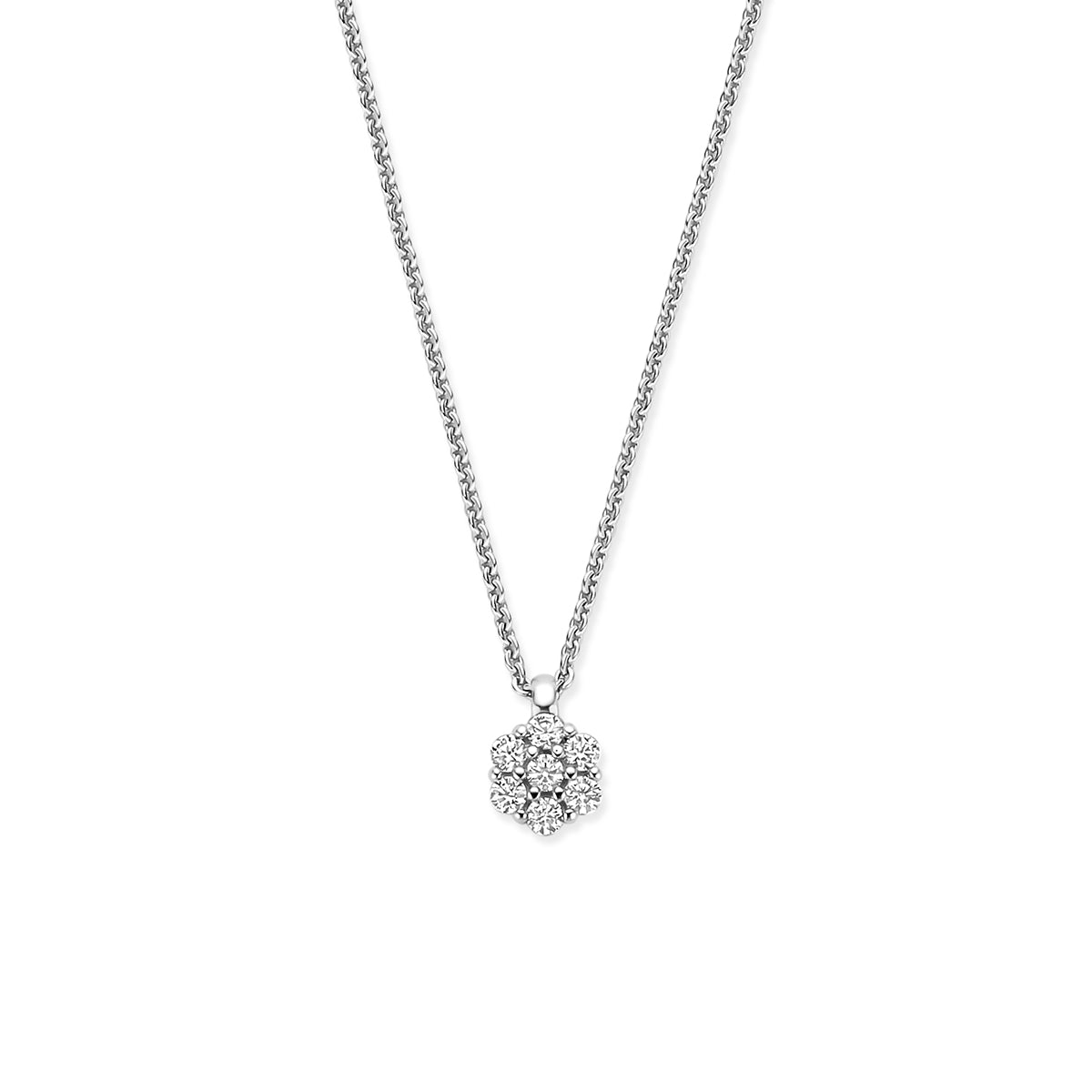 Collier zirkonia 41 - 43 - 45 cm