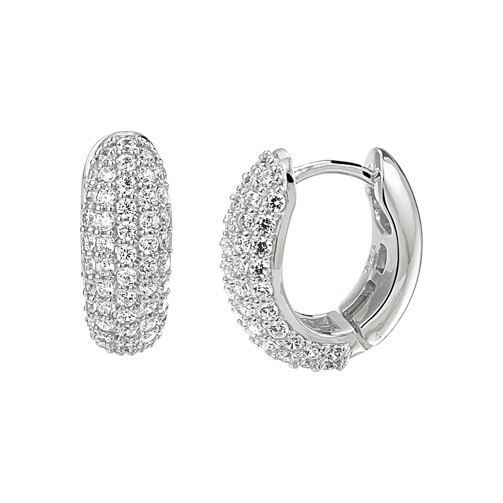 KLAPOORRINGEN ZIRKONIA DAMES