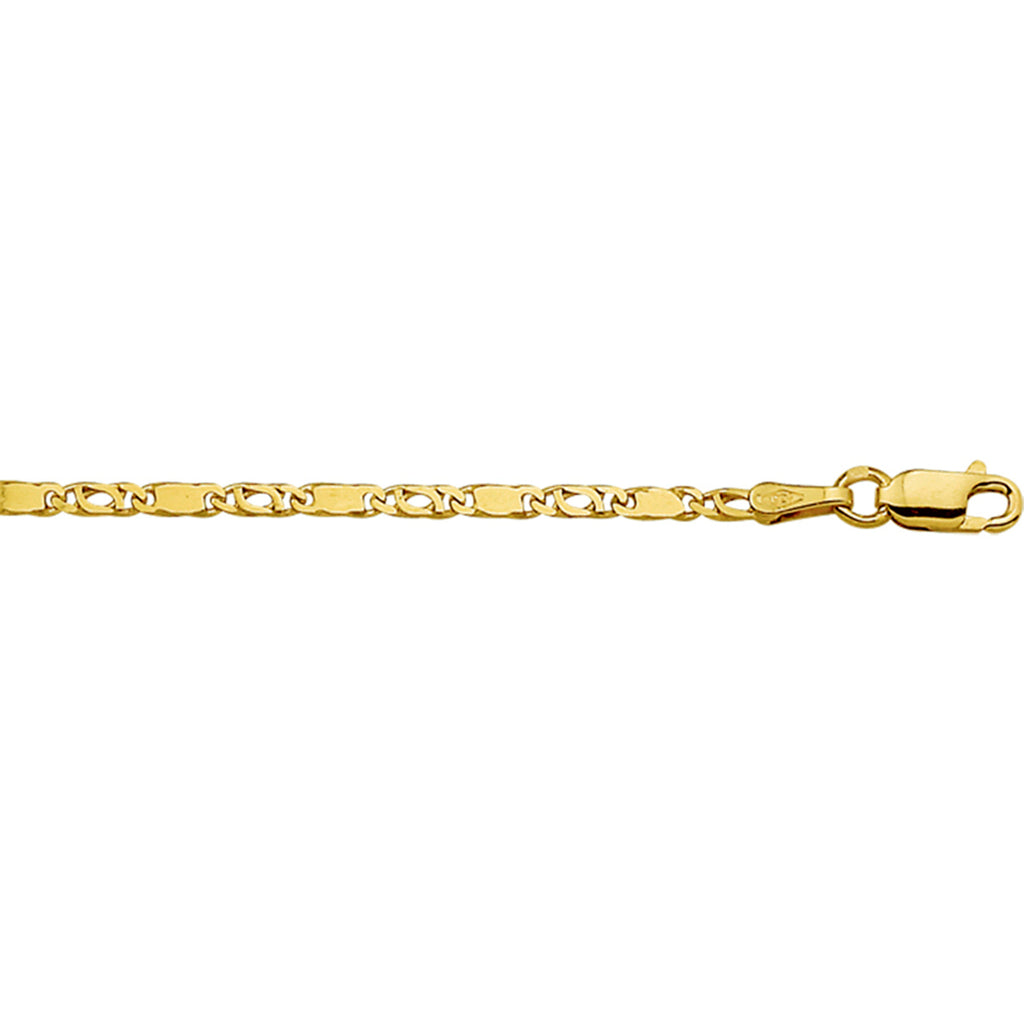 Armband valkenoog met tussenstuk 2.1 mm