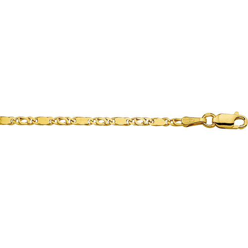 Armband valkenoog met tussenstuk 2.1 mm