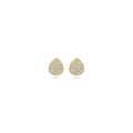 Oorknoppen druppel diamant 0.21ct (2x 0.105ct) h si 6 mm