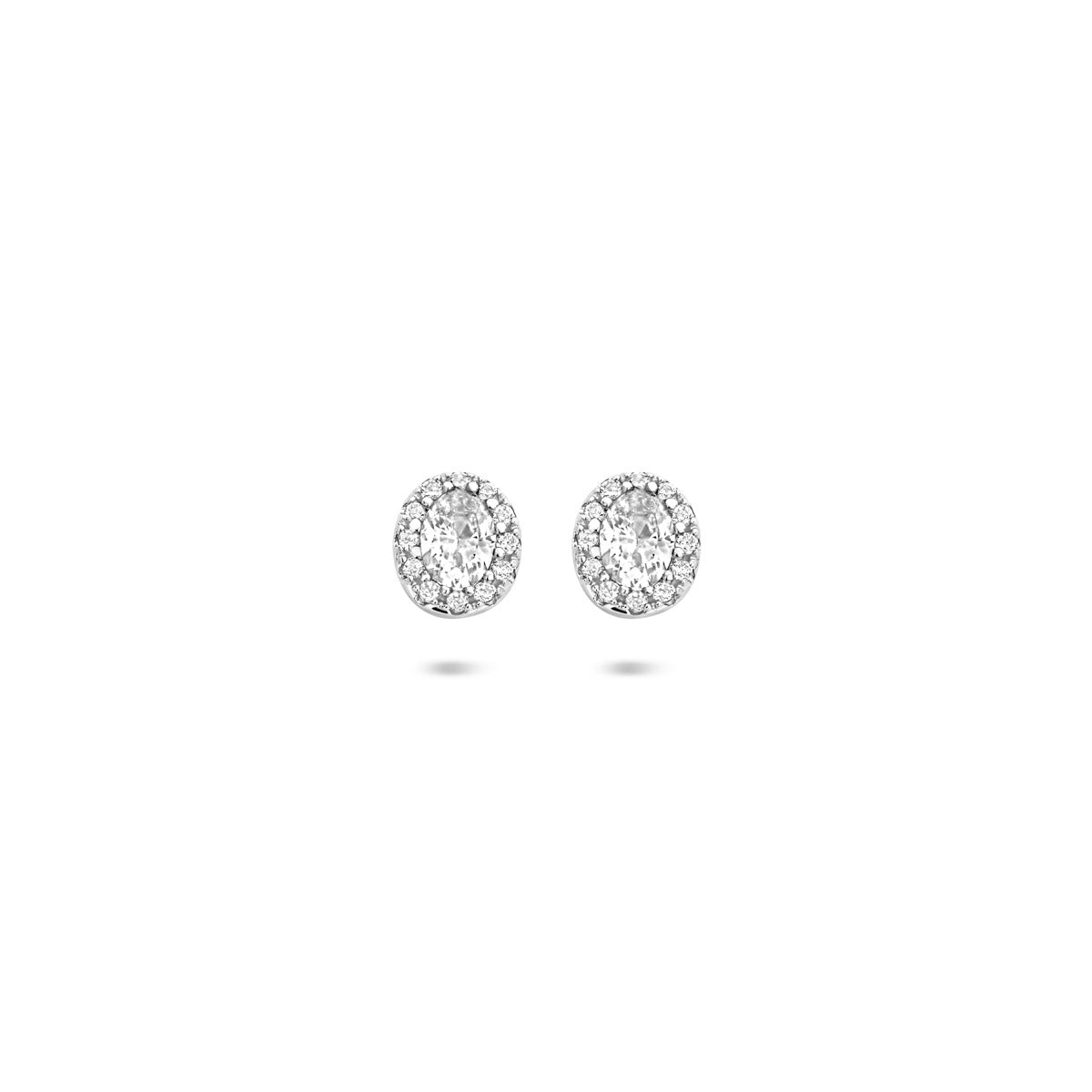 Oorknoppen zirkonia 6 mm