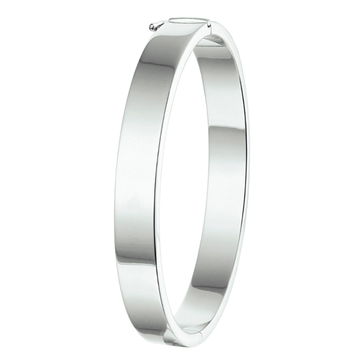 Bangle scharnier 8 mm vlakke buis