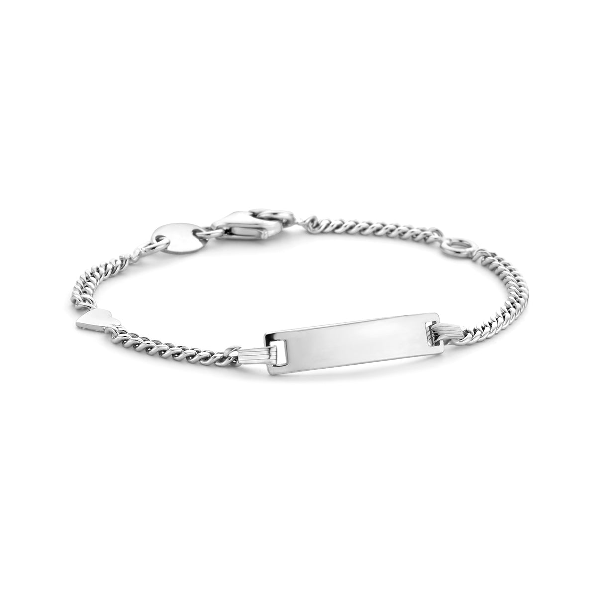 Graveerarmband gourmet plaat 4.2 mm 11 - 13 cm