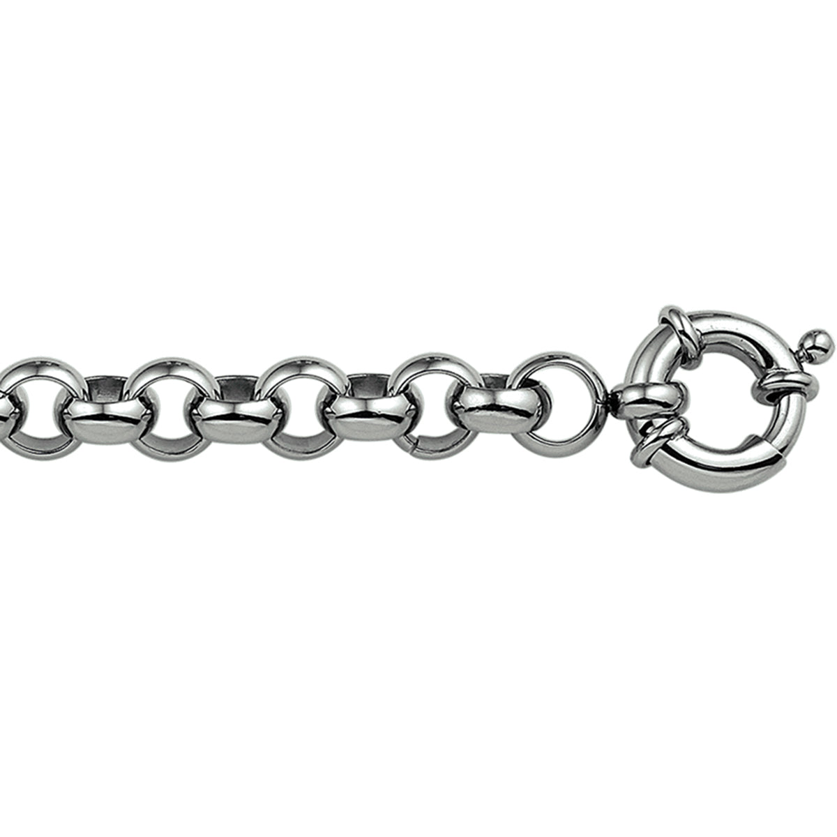 Armband jasseron 7 mm met groot springslot