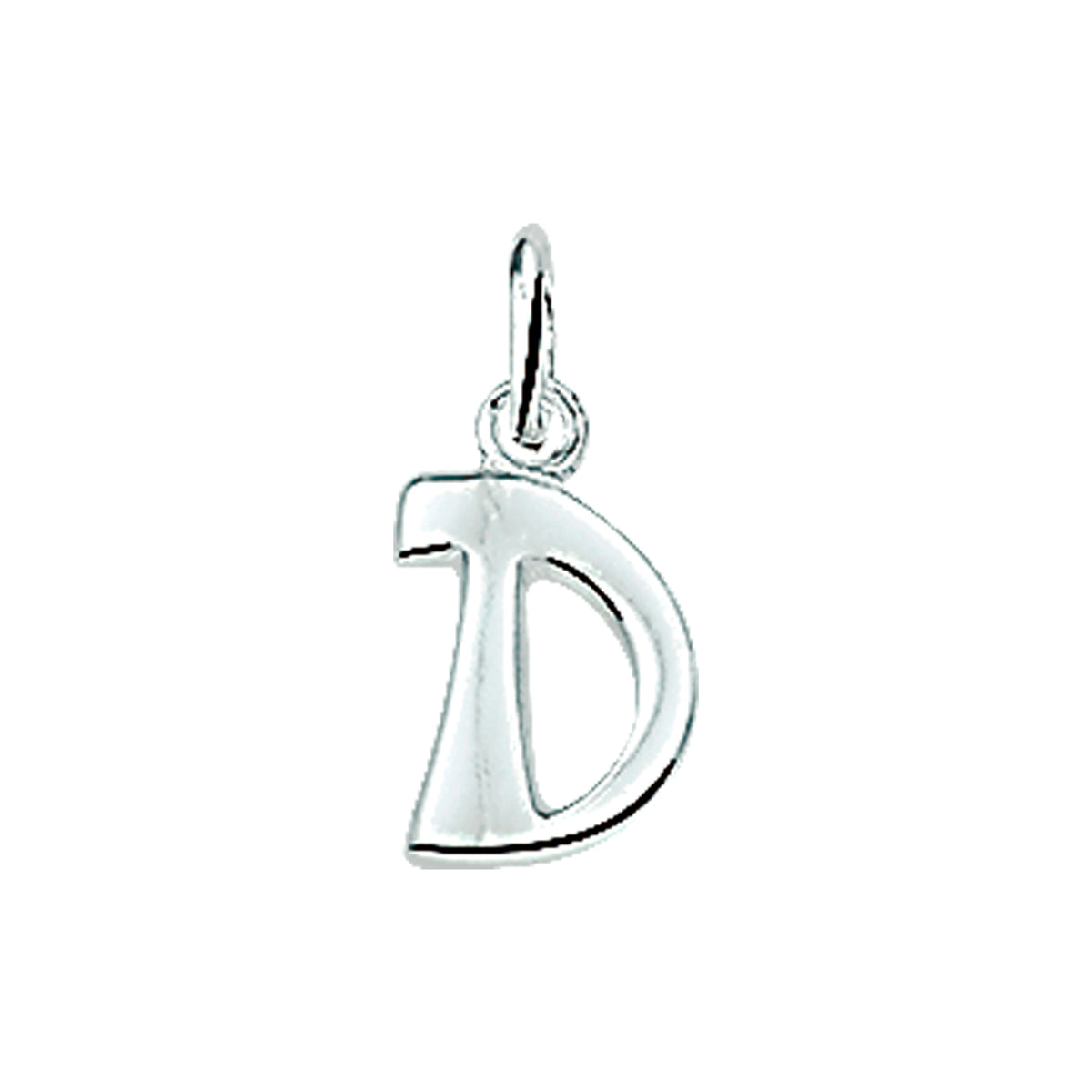 Bedel - zilver letter D