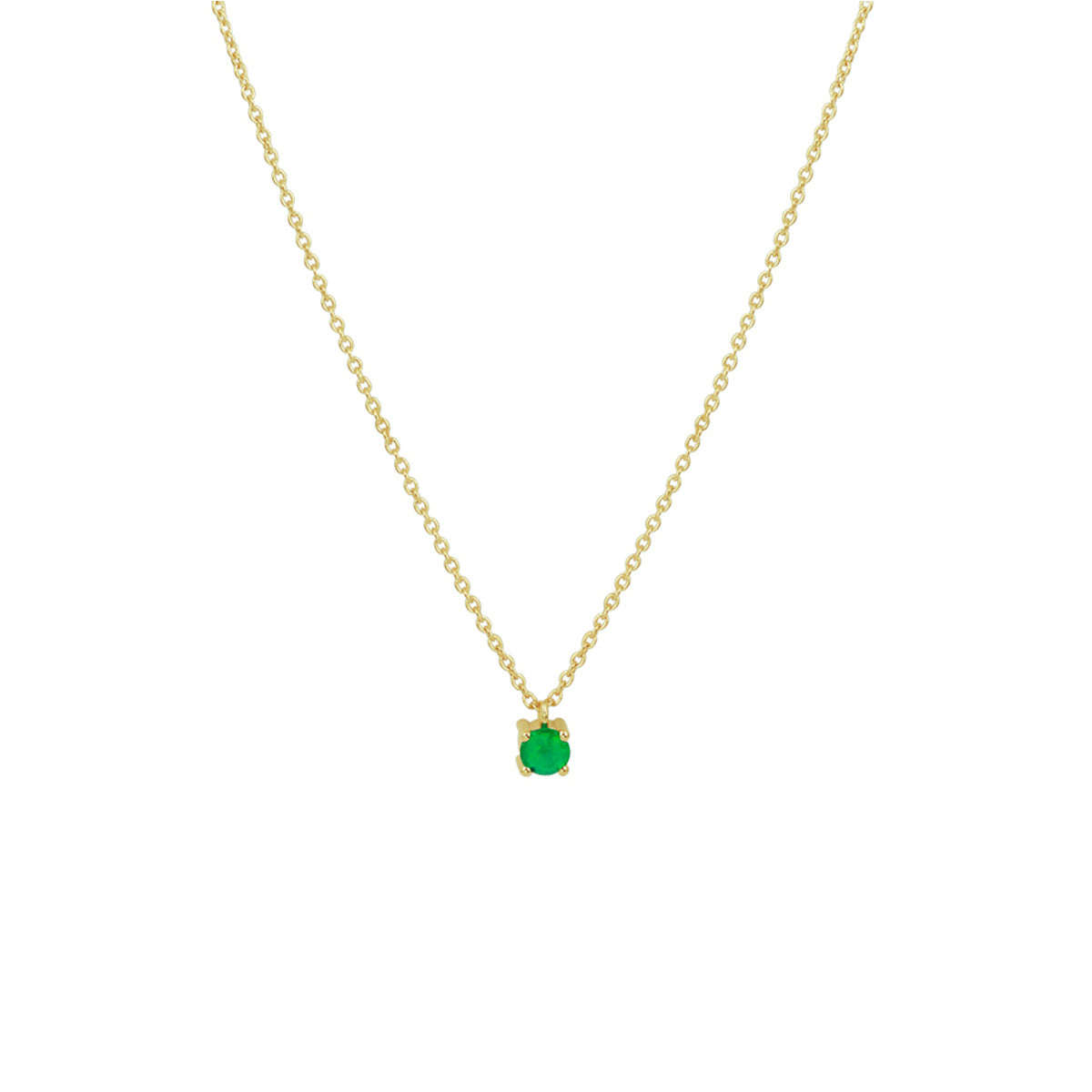 Collier smaragd 40 - 42 - 44 cm