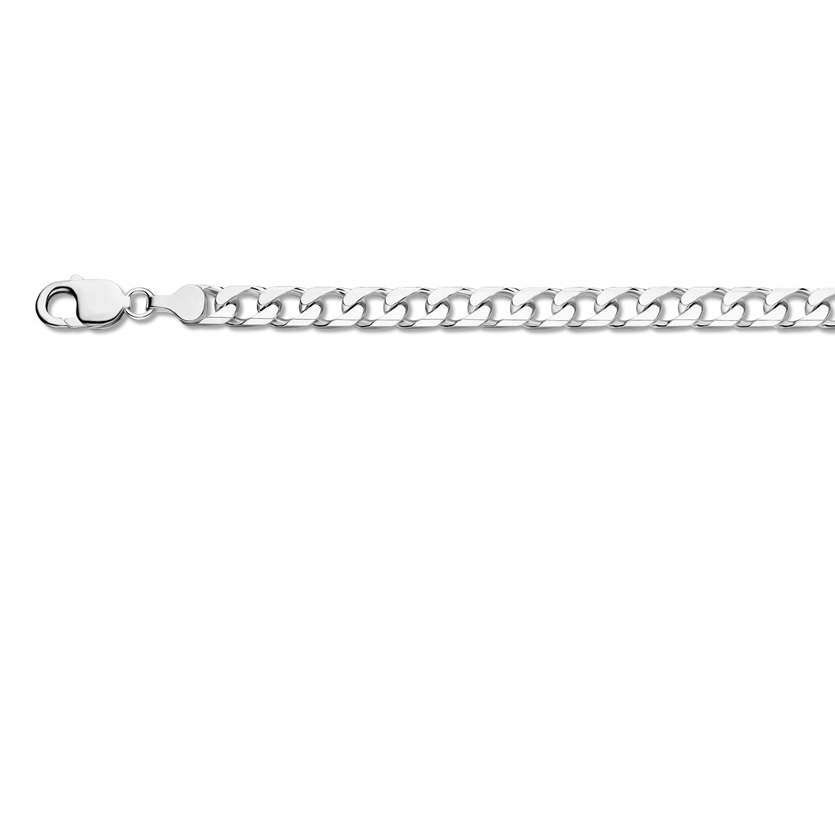 Gourmette 6-zijdes geslepen 7.5 mm