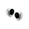 Oorknoppen onyx