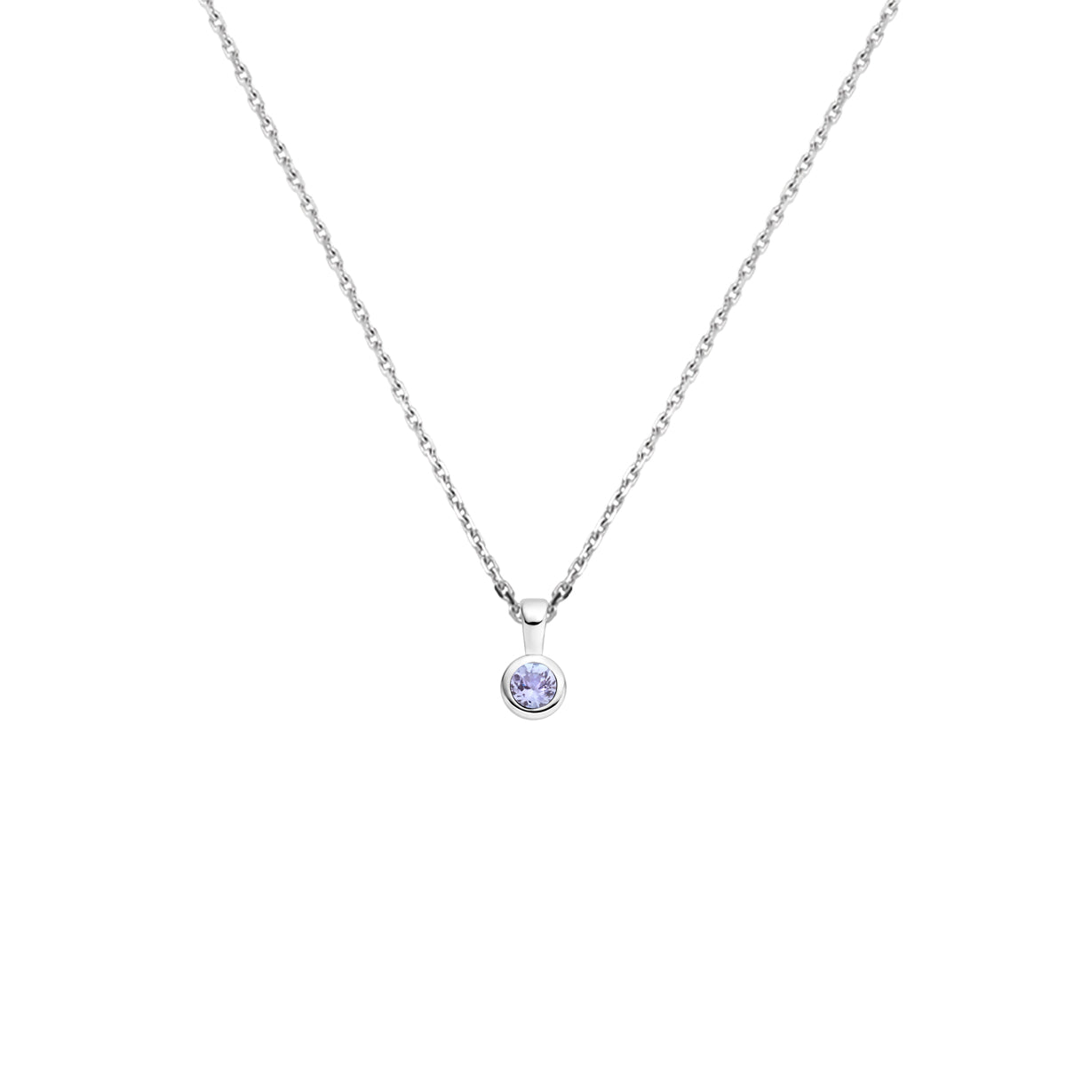 collier met geboortesteen 41 + 4 cm 1337584