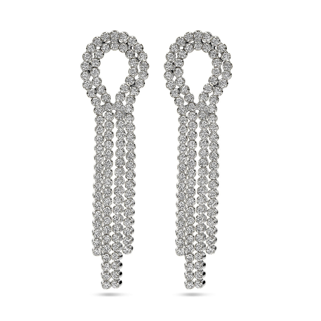 Oorhangers zirkonia
