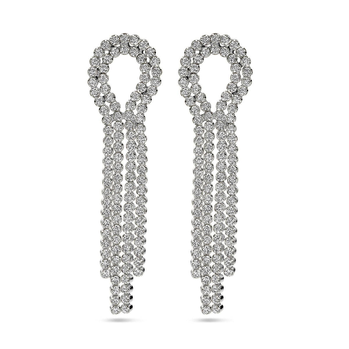 Oorhangers zirkonia