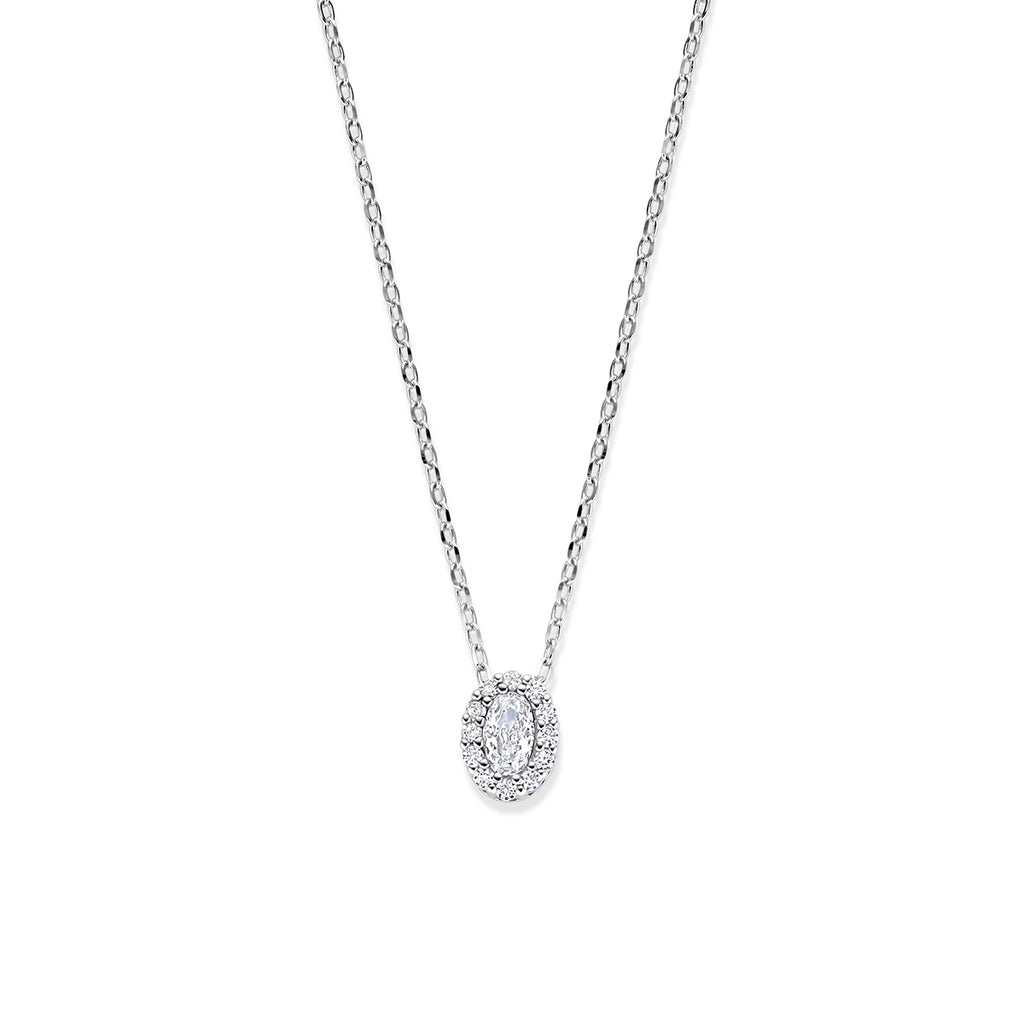 Collier zirkonia 41 - 43 - 45 cm