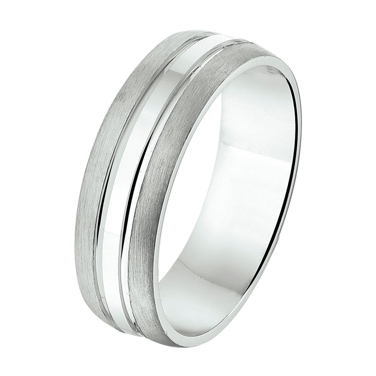 Ring a210 - 6.5 mm - zonder cz
