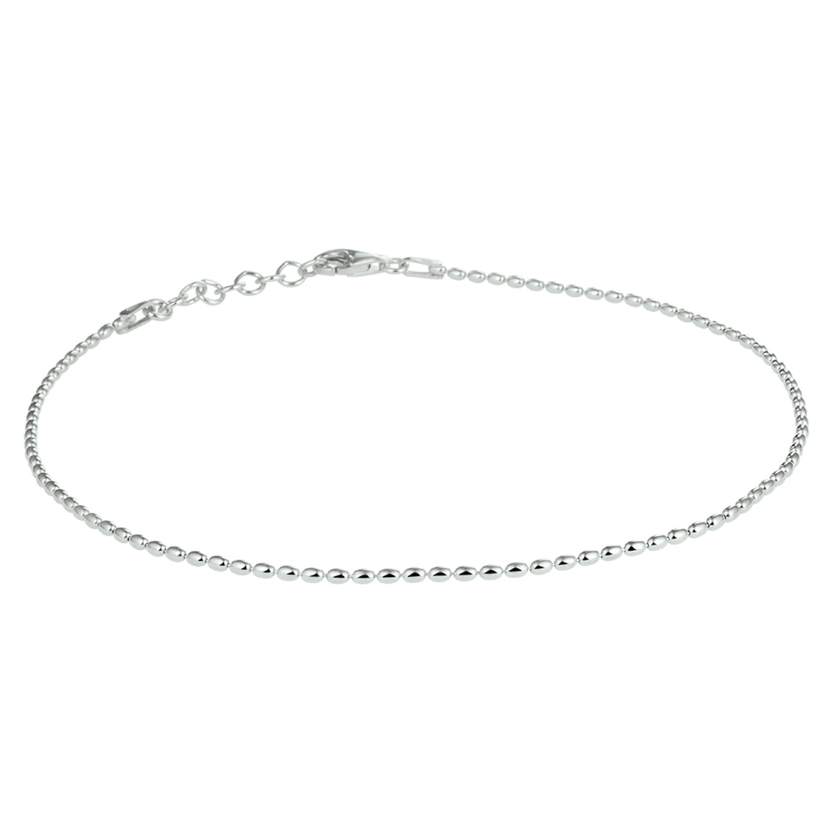 Enkelband - zilver