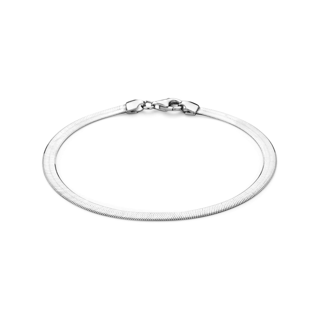 armband slang plat 3.6 mm 18.5 cm