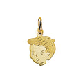 Hanger jongen poli/mat 15 x 11.5 mm