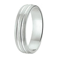 Ring a304 - 5 mm - zonder steen