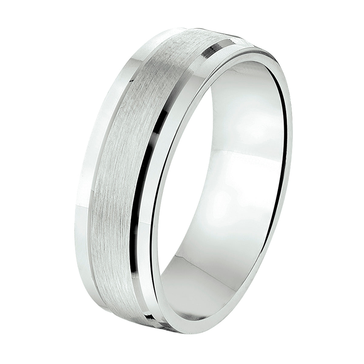 Ring a208 - 6.5 mm - zonder cz