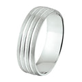 Ring a107 - 6 mm - zonder cz