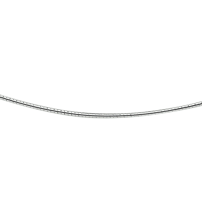 Collier Omega Zilver 45cm dames
