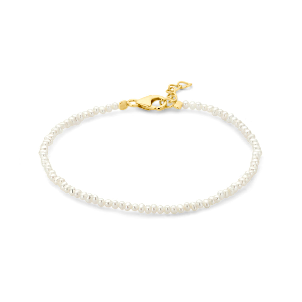 Armband parels 16.5 + 2 cm 3 micron