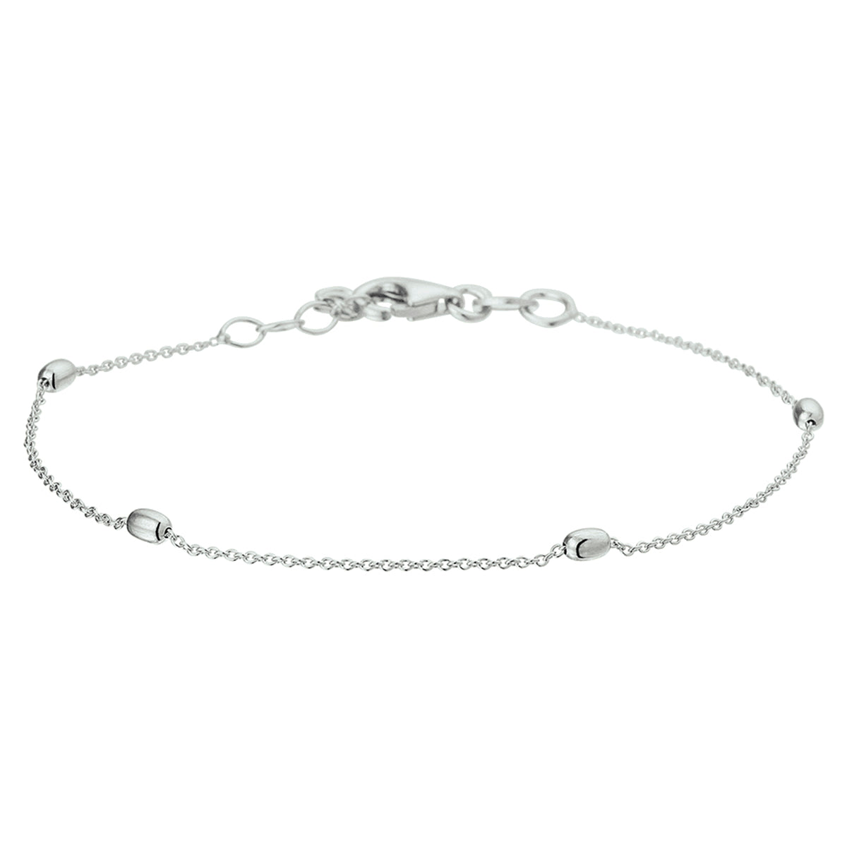 Armband bolletjes 1.0 mm 17+ 2 cm