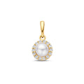 Hanger parel en zirkonia